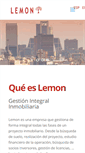 Mobile Screenshot of lemonpromociones.com